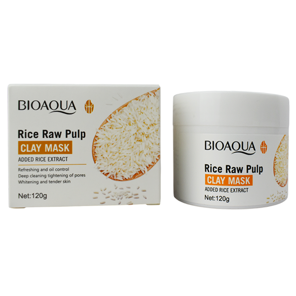 Mascarilla de arcilla con extracto de arroz  - Bioaqua