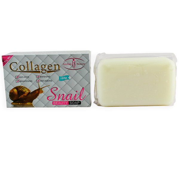 Jabón aclarante con extracto de baba de caracol - Aichun Beauty