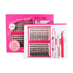 [B6056] Kit rosa de pestañas de ramito - Muse